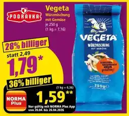 Norma VEGETA Angebot