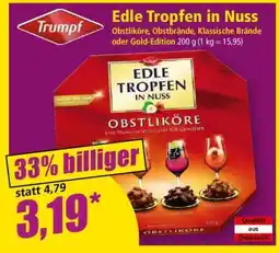 Norma Edle Tropfen in Nuss Angebot