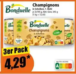 Norma Bonduelle Champignons Angebot