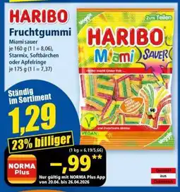 Norma HARIBO FRUCHTGUMMI Angebot