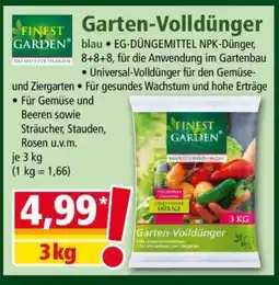 Norma Garten-Volldünger Angebot