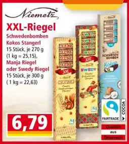 Norma Niemetz XXL-Riegel Angebot