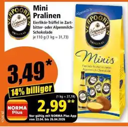 Norma Mini Pralinen Angebot