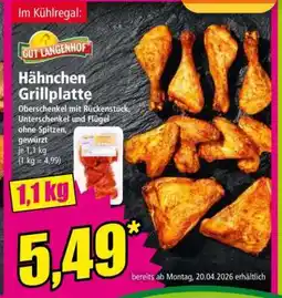 Norma Gut Langenhof Hähnchen Grillplatte Angebot