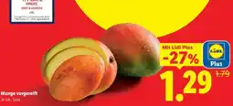Lidl Mango vorgereift Angebot
