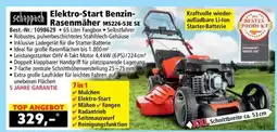 Norma scheppach Elektro-Start Benzin-Rasenmäher Angebot