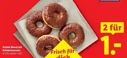 Lidl Schoko Donut mit Schokostreuseln Angebot