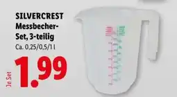 Lidl SILVERCREST Messbecher-Set, 3-teilig Angebot