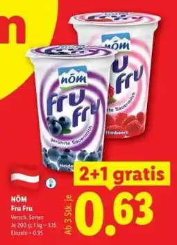 Lidl Nöm Fru Fru Angebot