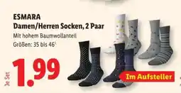 Lidl ESMARA Damen/Herren Socken, 2 Paar Angebot