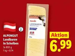 Lidl Alpengut Landbaron in Scheiben Angebot