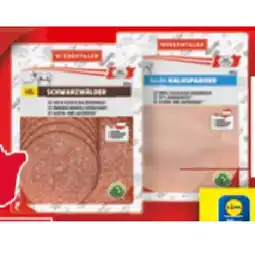 Lidl Schwarzwälder oder leichte Kalbspariser Lidl APP Preis Angebot
