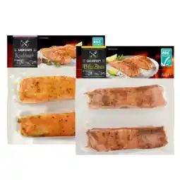 Lidl Lachsfiletportionen mariniert Pfeffer-Zitrone oder Kräuter-Knoblauch Lidl Angebot