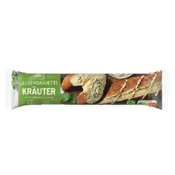 Lidl Laugenbaguette mit Kräuterbutterfüllung Lidl APP Preis Angebot
