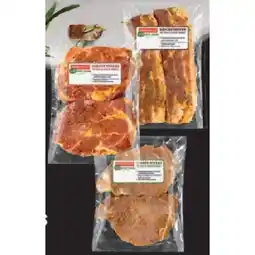 Lidl Tierwohl Schweinesteaks mariniert Karree, Schopf oder Bauch Lidl Angebot