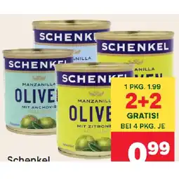 MPreis Schenkel Oliven versch. Sorten MPREIS Angebot