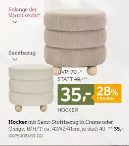 XXXLutz Hocker Angebot