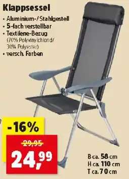 Thomas Philipps Klappsessel Angebot
