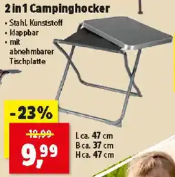 Thomas Philipps 2 in 1 campinghocker Angebot