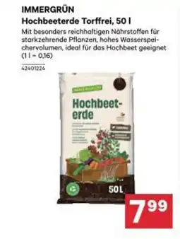 BayWa Immergrün hochbeeterde torffrei Angebot
