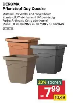 BayWa Deroma pflanztopf day quadro Angebot