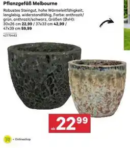 BayWa Pflanzgefäß Melbourne Angebot