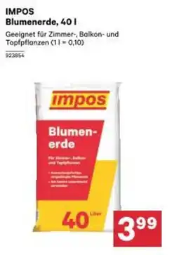 BayWa Impos Blumenerde Angebot