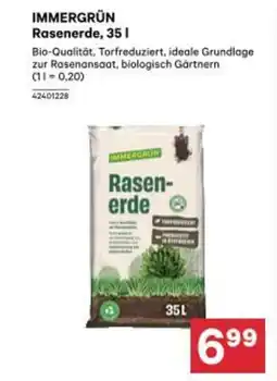 BayWa Immergrün rasenerde Angebot