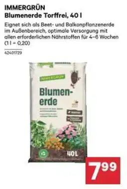 BayWa Immergrün blumenerde torffrei Angebot