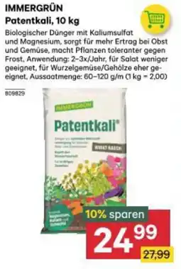 BayWa Immergrün patentkali Angebot