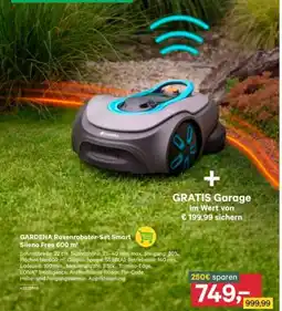 BayWa Gardena rasenroboter-set smart sileno free 600 m² Angebot