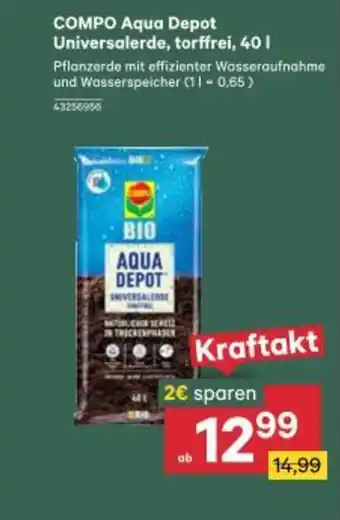 BayWa Compo aqua depot universalerde torffrei Angebot