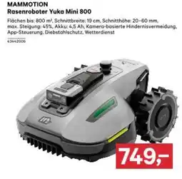 BayWa Mammotion rasenroboter yuka mini 800 Angebot