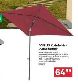 BayWa Doppler kurbelschirm active edition Angebot