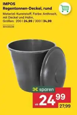 BayWa Impos regentonnen-deckel, rund Angebot