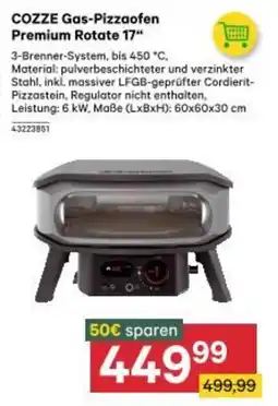 BayWa Cozze gas-pizzaofen premium rotate 17 Angebot