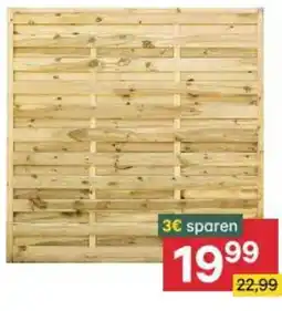 BayWa Impos lamellenzaun sichtschutzelement Angebot