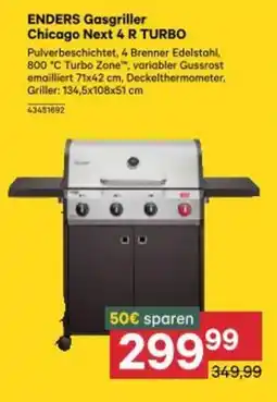 BayWa Enders gasgriller chicago next 4 r turbo Angebot