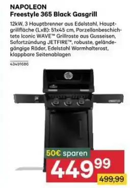 BayWa Napoleon freestyle 365 black gasgrill Angebot
