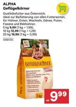 BayWa Alpha geflügelkörner Angebot