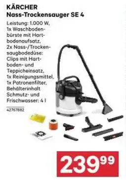 BayWa Kärcher nass-trockensauger se 4 Angebot