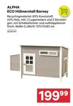 BayWa Alpha eco hühnerstall barney Angebot