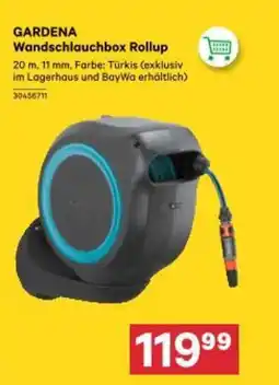 BayWa Gardena wandschlauchbox rollup Angebot