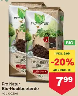 MPreis Pro natur bio hochbeeterde Angebot