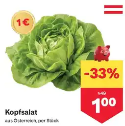 MPreis Kopfsalat Angebot