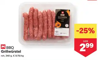 MPreis BBQ Grillwürstel Angebot