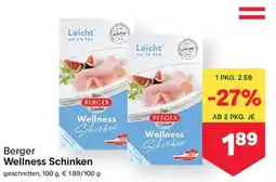 MPreis Berger wellness schinken Angebot
