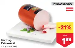 MPreis Hörtnagl Extrawurst Angebot