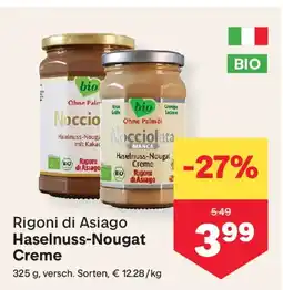 MPreis Rigoni di asiago haselnuss-nougat creme Angebot