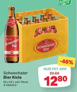 MPreis Schwechater Bier Kiste Angebot